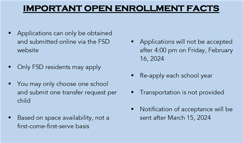 Open Enrollment Facts